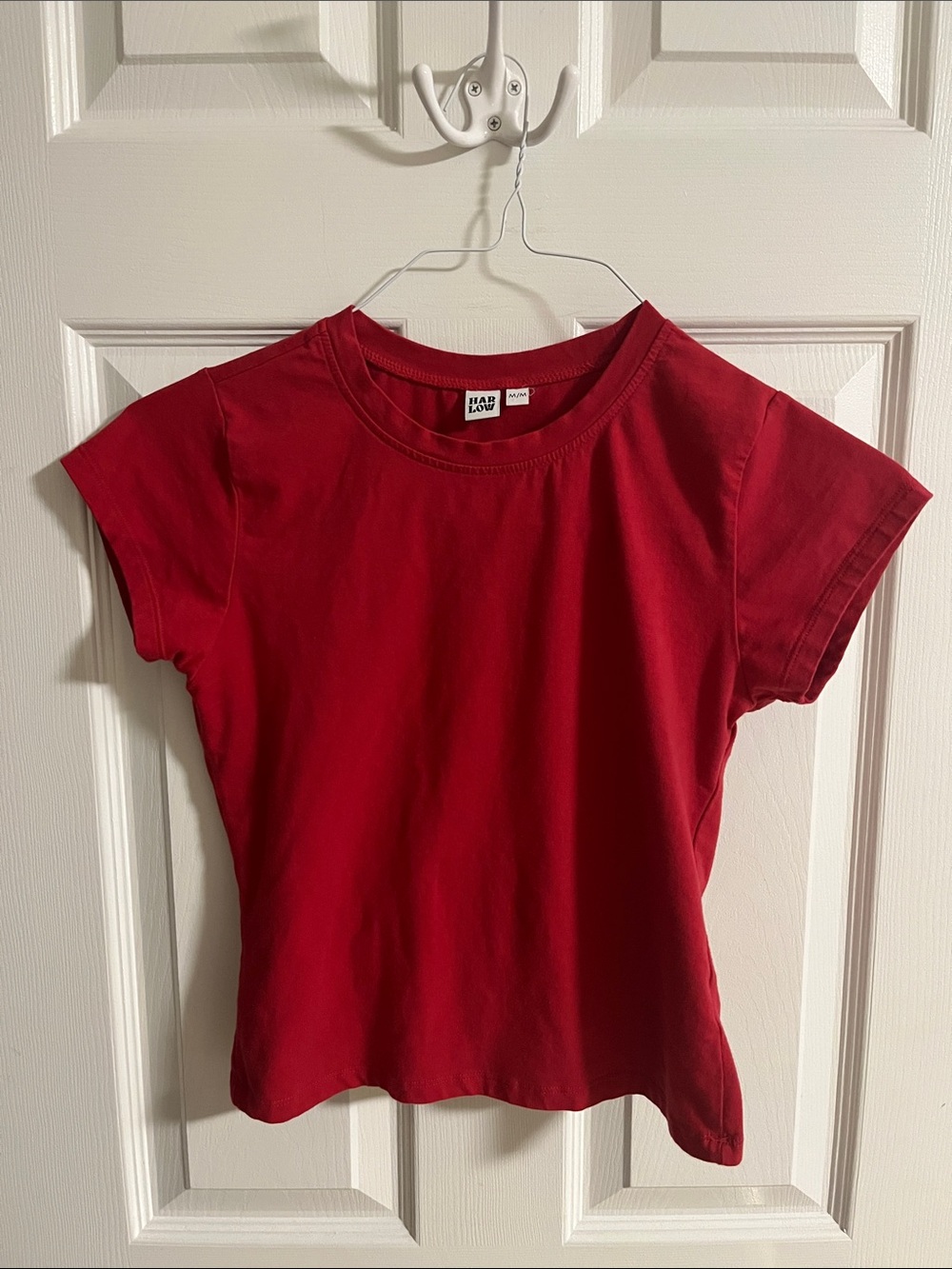 Harlow Red Short Sleeve Crew Tee